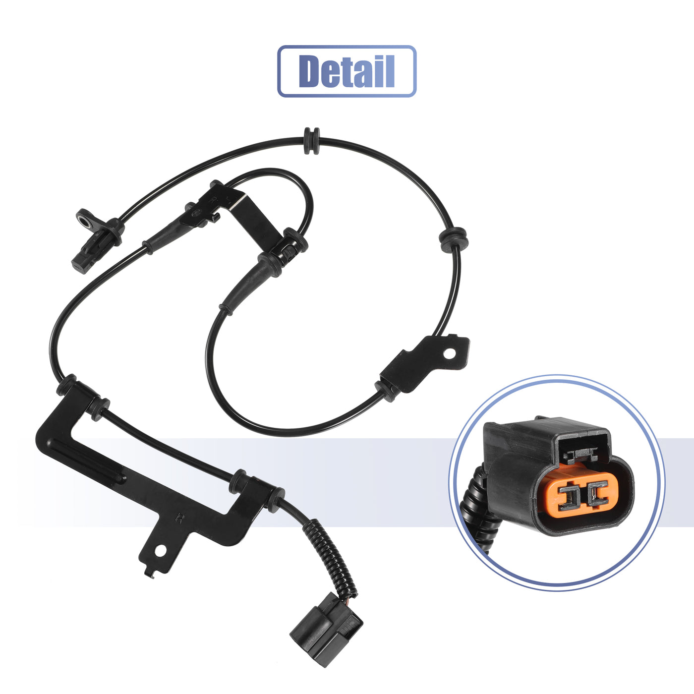 X AUTOHAUX Car ABS Wheel Speed Sensor Front Right No.956711J000 for Hyundai I20 1st Generation 2008-2015