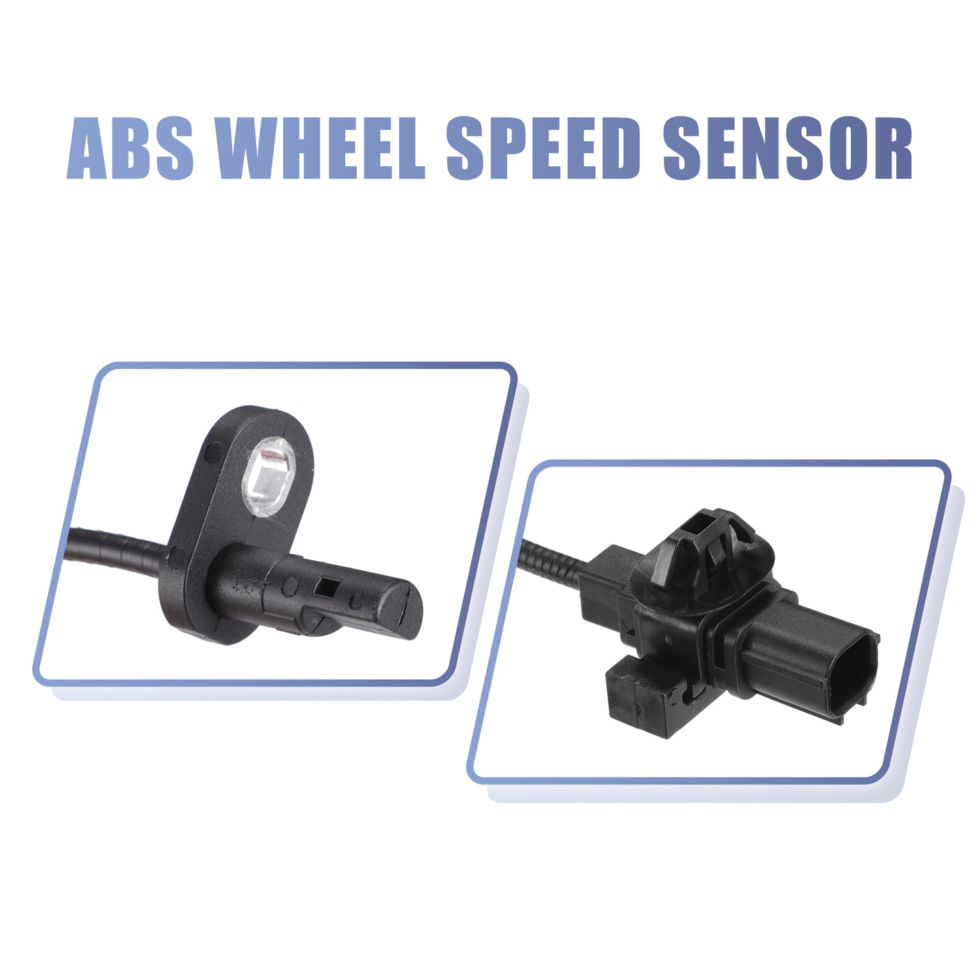 X AUTOHAUX Car ABS Wheel Speed Sensor, Rear Left, No.57475SMGE01 for Honda Civic Mk8, 2005-2012