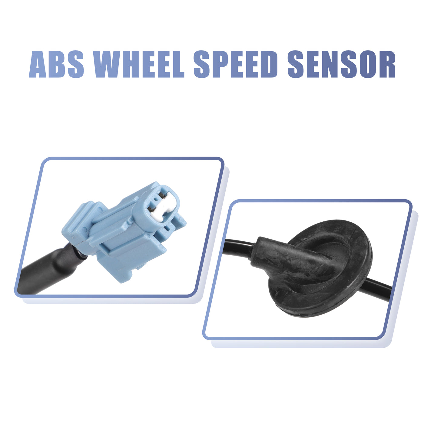 X AUTOHAUX Car ABS Wheel Speed Sensor Front Left No.47911EQ010 for Nissan X-Trail Mk1 T30 2003-2007