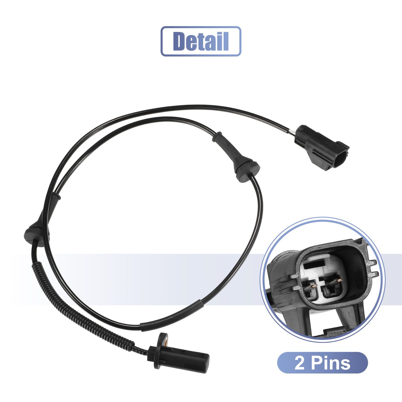 X AUTOHAUX Car ABS Wheel Speed Sensor Front Left No.30682479 for Volvo XC90 Mk1 2002-2015