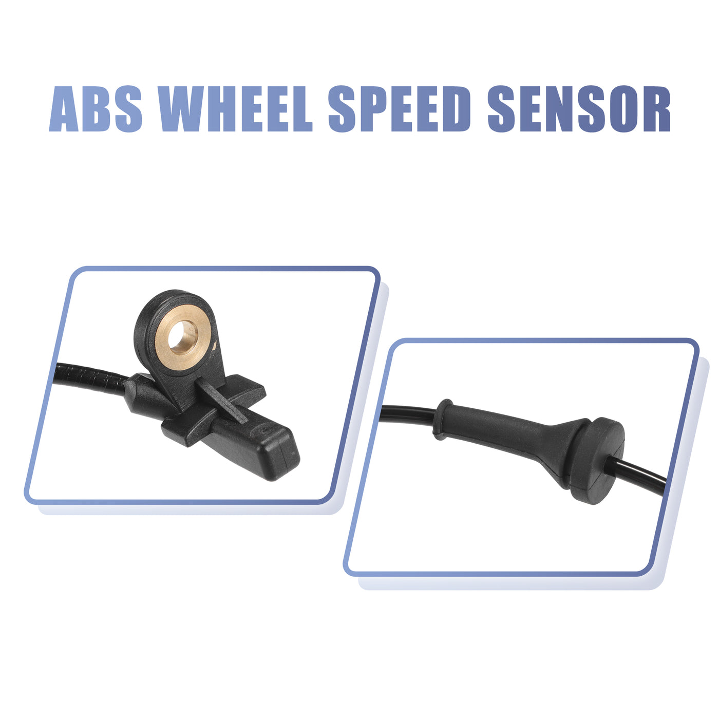 X AUTOHAUX Car ABS Wheel Speed Sensor Rear Left No.30773744 for Volvo XC90 Mk1 2002-2015