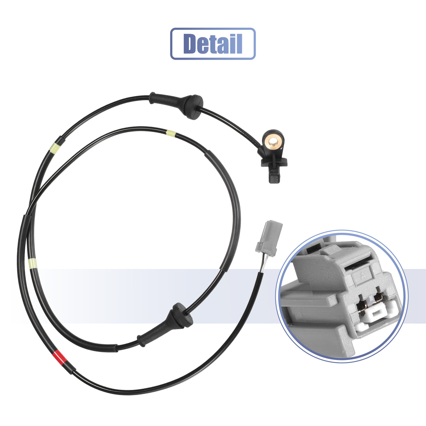 X AUTOHAUX Car ABS Wheel Speed Sensor Rear Left No.30773744 for Volvo XC90 Mk1 2002-2015