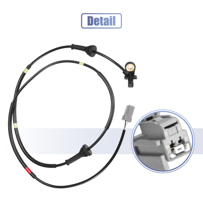 Harfington Car ABS Wheel Speed Sensor Rear Left No.30773744 for Volvo XC90 Mk1 2002-2015