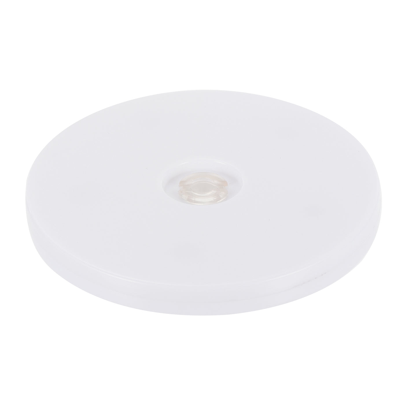 Harfington 4Inch Lazy Susan Turntable Acrylic Ball Bearing Rotating Tray Pack of 1(White)