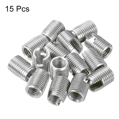 Harfington Uxcell Self Tapping Threaded Inserts, 5pcs Inner M10 M14x18 303 Stainless Steel Nuts