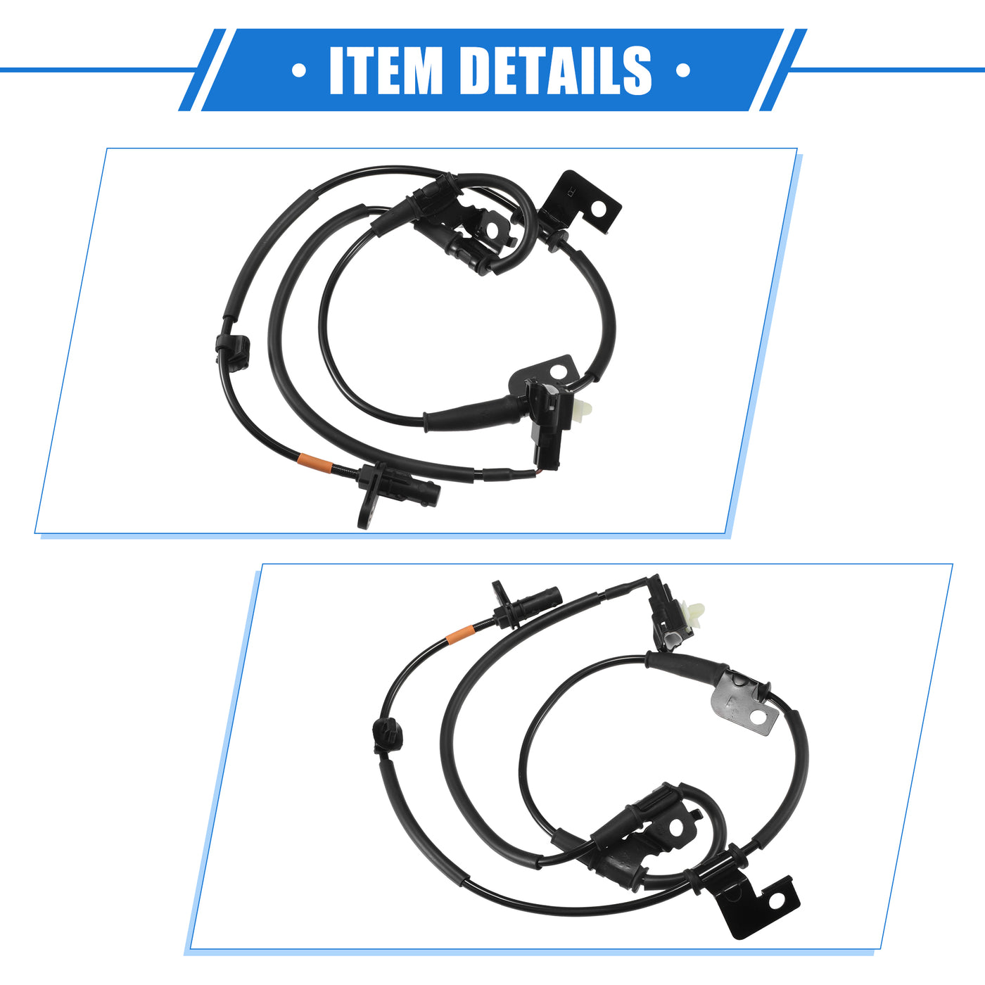 VekAuto ABS Raddrehzahlsensor kompatibel für Kia Optima 2012-2016 2.0L 2.4L, individuell angefertigt, Kunststoff schwarz, vordere rechte Seite, Nr. 59830-4C000