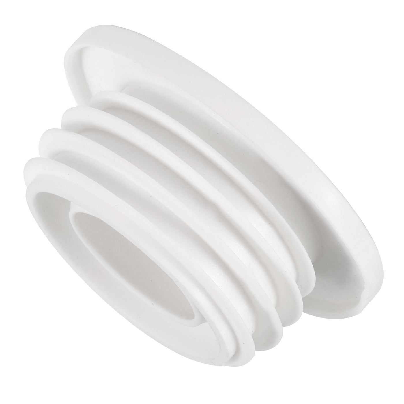 uxcell Uxcell Drain Pipe Seal Ring for 60-65mm PVC Drainage Pipes, White