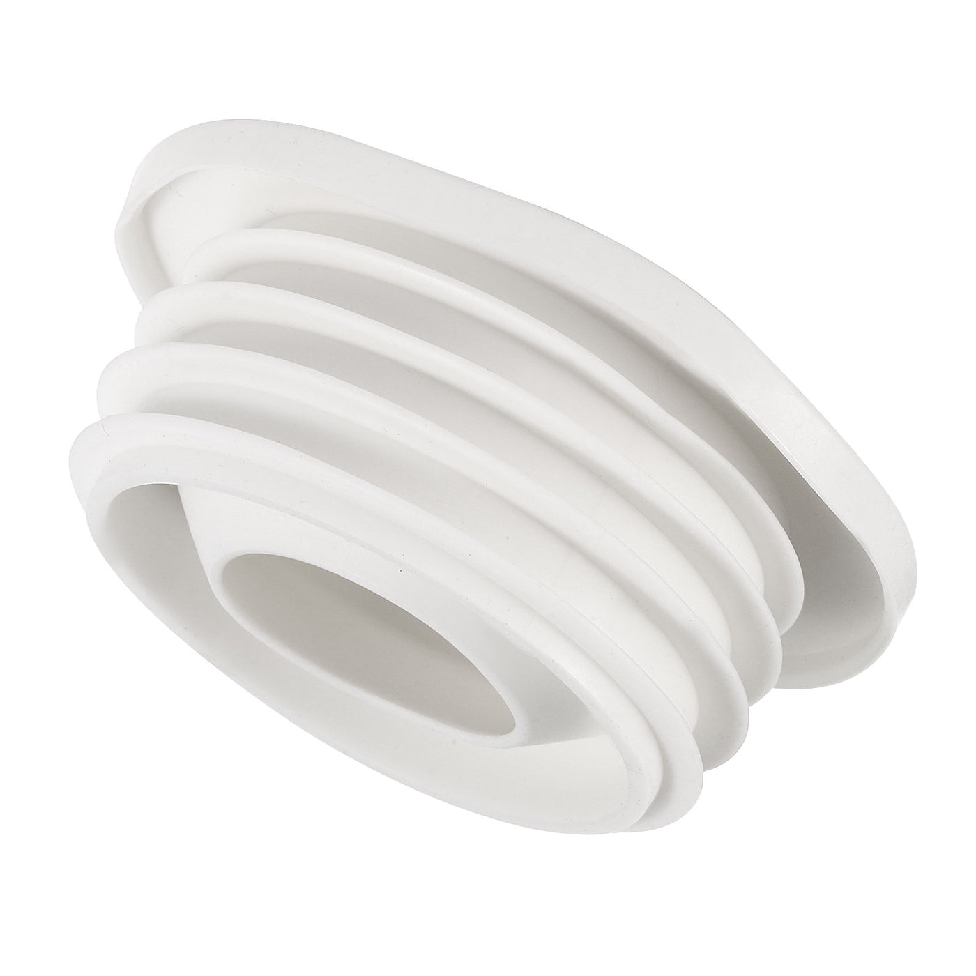 uxcell Uxcell Drain Pipe Seal Ring for 70-75mm PVC Drainage Pipes, White