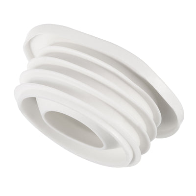 Harfington Uxcell Drain Pipe Seal Ring for 70-75mm PVC Drainage Pipes, White