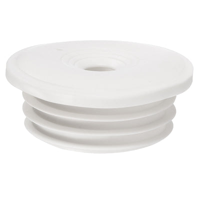 Harfington Uxcell Drain Pipe Seal Ring for 70-75mm PVC Drainage Pipes, White