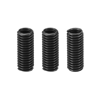 Harfington Grade 8.8 Carbon Steel Threaded Repair Insert Nut, 3pcs M6x1 Female to M8x1.25 Male High Strength Screw Sleeve Inserts Reducing Adapter Reducer 20mm