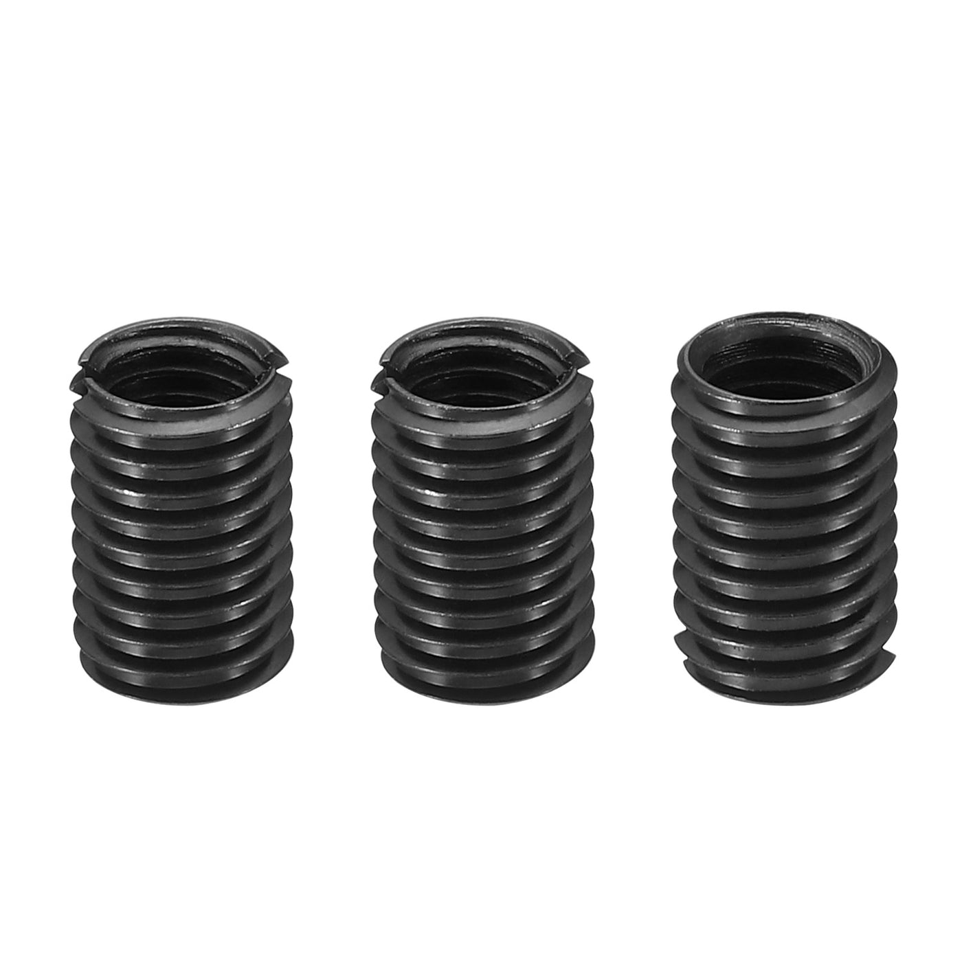 Harfington Grade 8.8 Carbon Steel Threaded Repair Insert Nut, 3pcs M8x1.25 Female to M10x1.5 Male Screw Sleeve Inserts Reducing Adapter Reducer 15mm