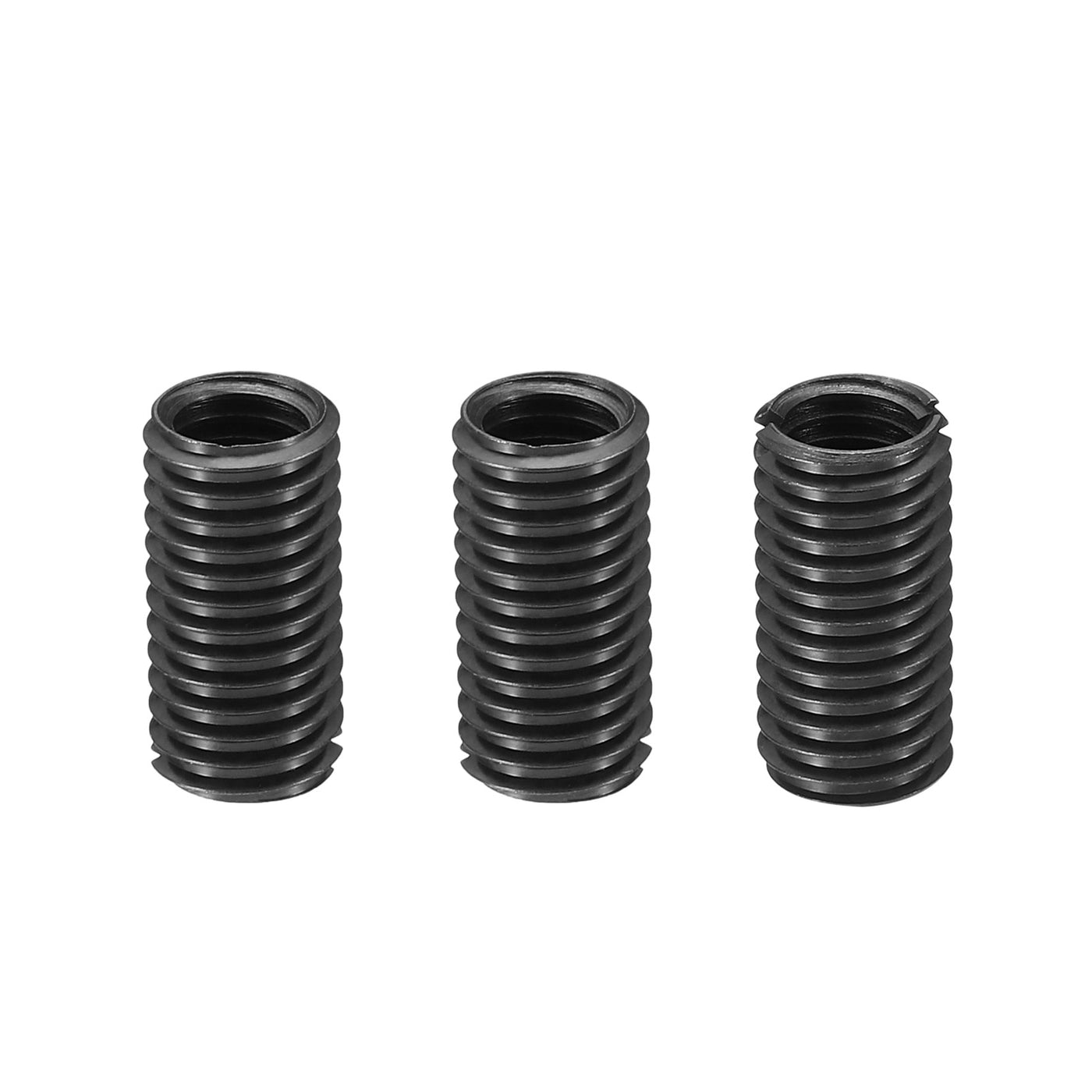 Harfington Grade 8.8 Carbon Steel Threaded Repair Insert Nut, 3pcs M8x1.25 Female to M10x1.5 Male Screw Sleeve Inserts Reducing Adapter Reducer 20mm