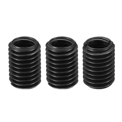 Harfington Grade 8.8 Carbon Steel Threaded Repair Insert Nut, 3pcs M10x1.5 Female to M14x2 Male High Strength Screw Sleeve Inserts Reducing Adapter Reducer 20mm