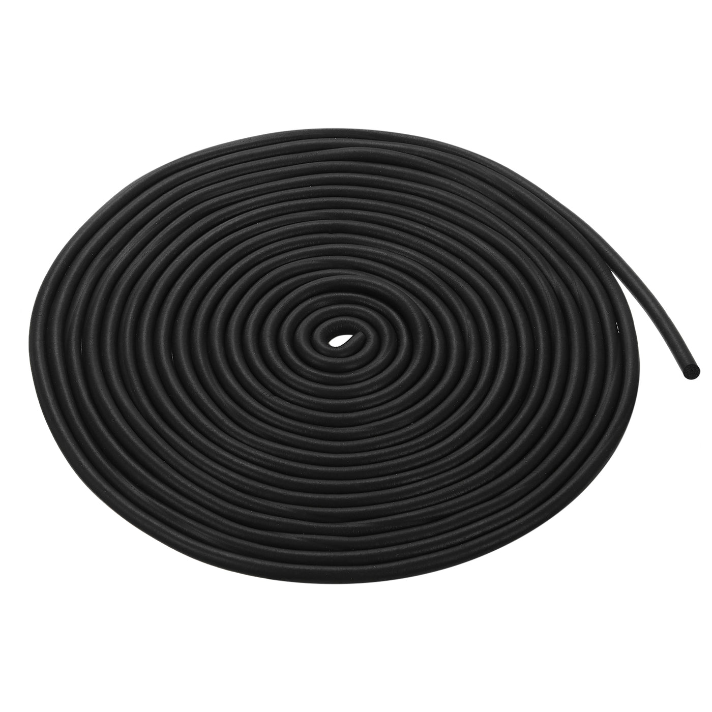 uxcell Uxcell Foam Rubber Weather Seal Strip, 8mm Diameter 8 Meters Long for DIY Gasket