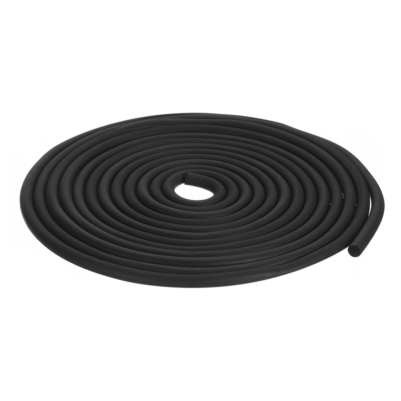 uxcell Uxcell Foam Rubber Weather Seal Strip, 6.35mm Diameter 10 Meters Long for DIY Gasket