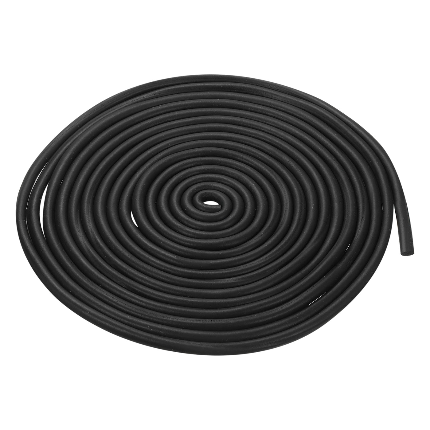 uxcell Uxcell Foam Rubber Weather Seal Strip, 10mm Diameter 8 Meters Long for DIY Gasket