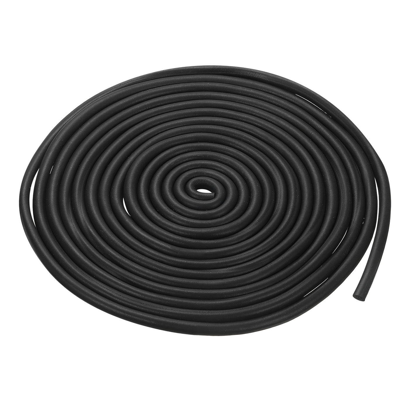 uxcell Uxcell Foam Rubber Weather Seal Strip, 10mm Diameter 7.5 Meters Long for DIY Gasket