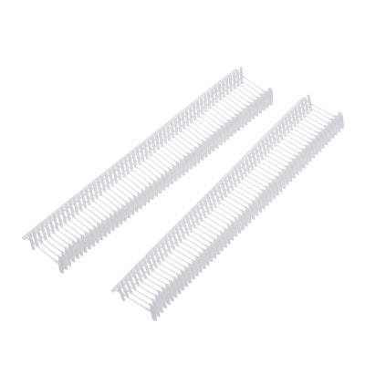 Harfington Standard Tagging Fasteners Price Tag Label Tagging Barbs 15mm 1000pcs White