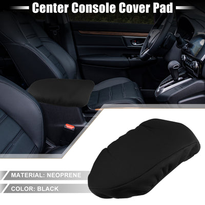 Harfington Car Center Console Seat Armrest Cover Interior Protective Lid Storage Covers Trim for Toyota Camry 2018-2023 Black