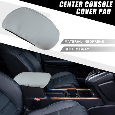 Harfington Car Center Console Seat Armrest Cover Interior Protective Lid Storage Covers Trim for Toyota Camry 2018-2023 Gray