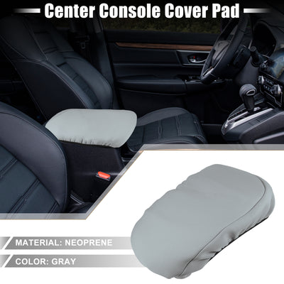 Harfington Car Center Console Seat Armrest Cover Interior Protective Lid Storage Covers Trim for Toyota Camry 2018-2023 Gray