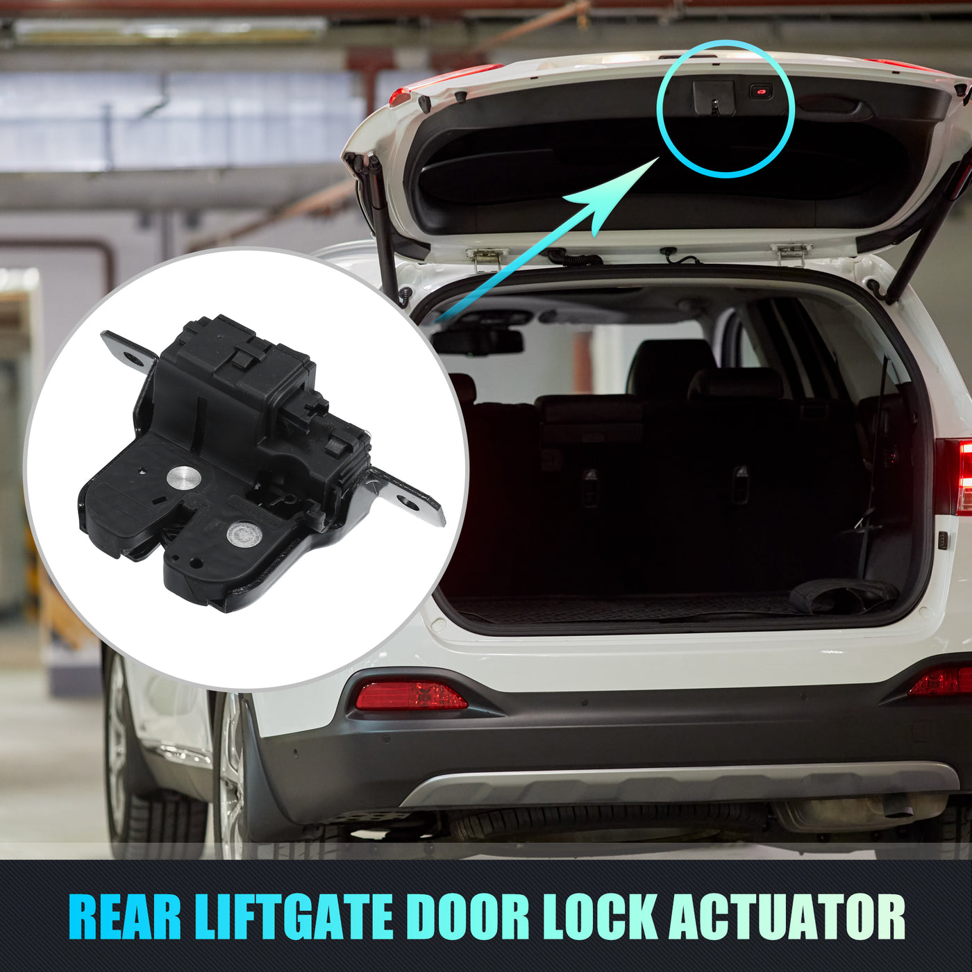 X AUTOHAUX Replacement Rear Liftgate Door Lock Actuator for BMW 220i 2015-2016 for BMW M235i 2014 for BMW M235i 2016 Tailgate Latch Assembly No.51247304559 Black