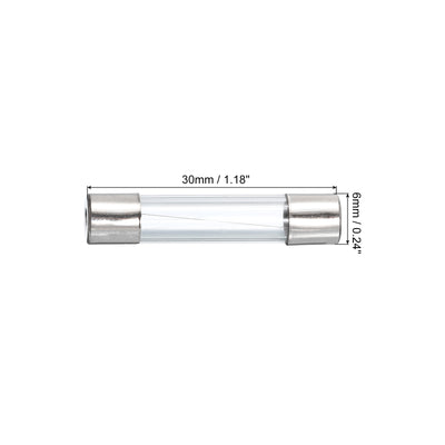 Harfington Glass Tube Fuses Axial-with Lead Wire for Replacing or Repairing Many Home Electronics