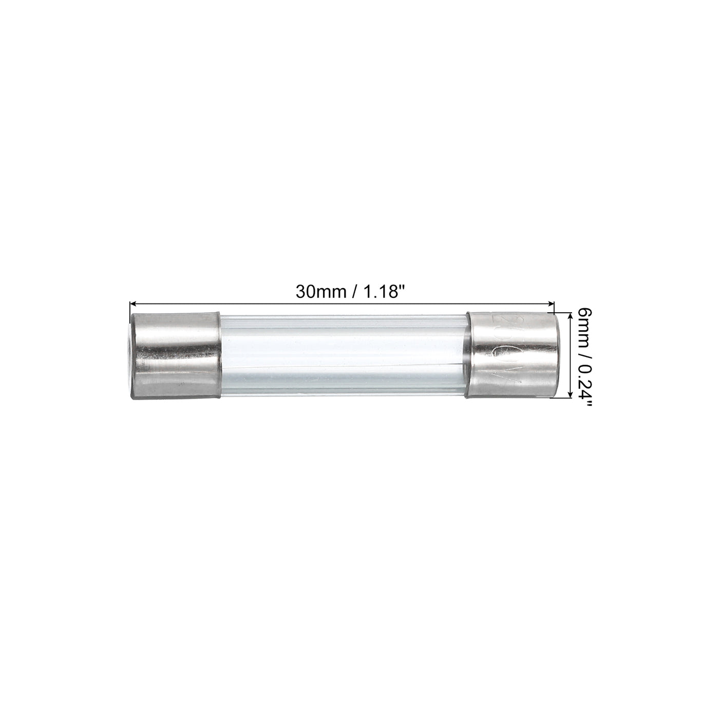 Harfington Glass Tube Fuses Axial-with Lead Wire for Replacing or Repairing Many Home Electronics