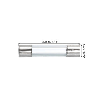 Harfington Glass Tube Fuses Axial-with Lead Wire for Replacing or Repairing Many Home Electronics