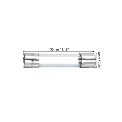 Harfington Glass Tube Fuses Axial-with Lead Wire for Replacing or Repairing Many Home Electronics