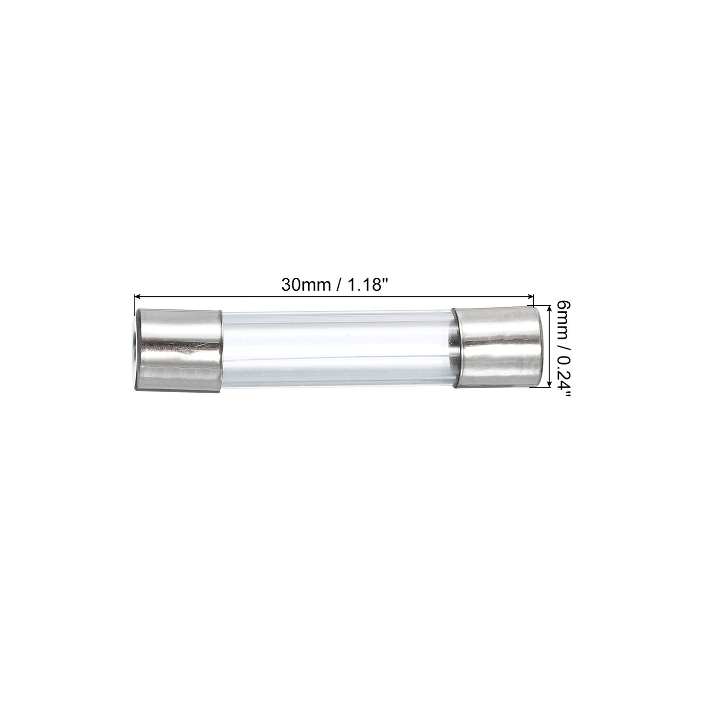 Harfington Glass Tube Fuses Axial-with Lead Wire for Replacing or Repairing Many Home Electronics