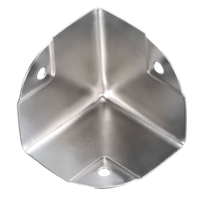 Harfington Uxcell Metall Box Eckschützer Box Kantenschutz Protektor 40 x 40 x 40mm Silber Ton 16Stk für Tischecken und Schreibtisch Ecken