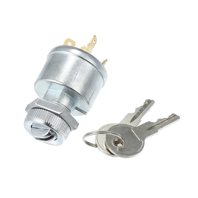 Harfington Ignition Switch with Keys Fit for EZGO GAS and Electric TXT for Medalist 1981-UP - Pack of 3