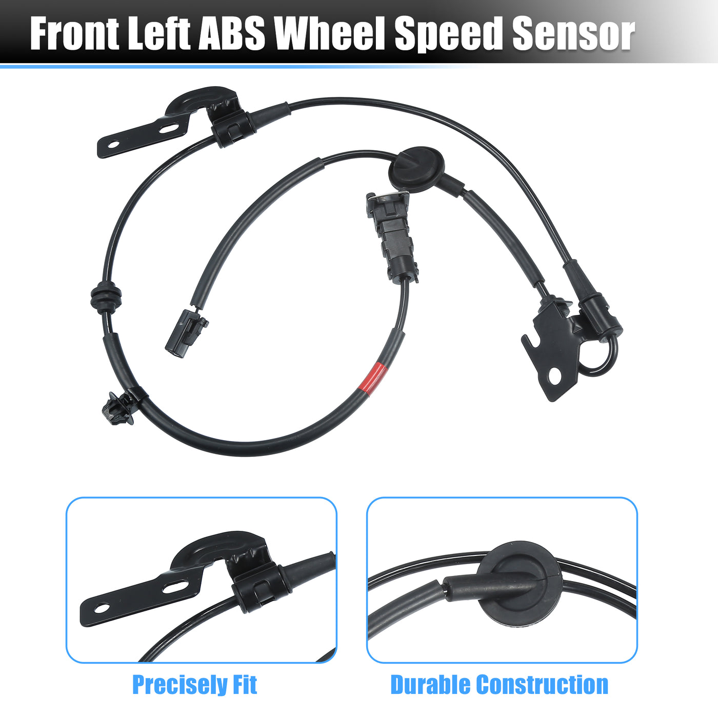 X AUTOHAUX Rear Right ABS Wheel Speed Sensor No.59930-C1000 for Hyundai Sonata 2015 2016 2017