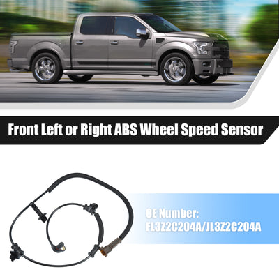 Harfington Front Left or Right ABS Wheel Speed Sensor No.FL3Z2C204A/JL3Z2C204A for Ford F-150 2015-2017