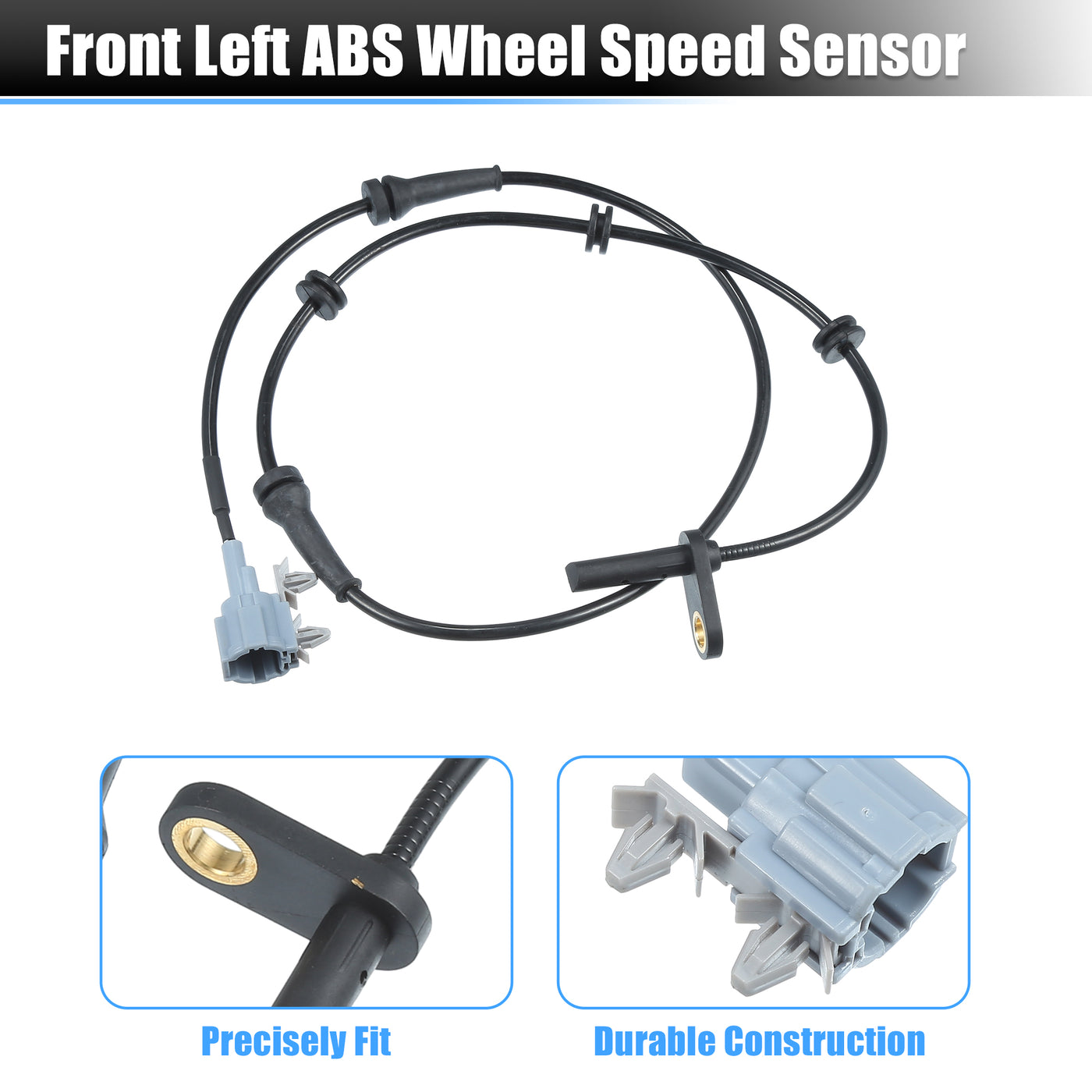 X AUTOHAUX Rear Right ABS Wheel Speed Sensor No.47900EA015 for Nissan Frontier 2005-2019