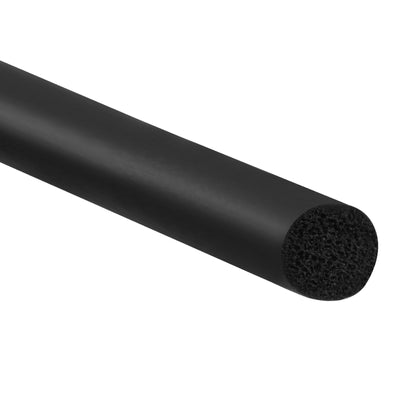 Harfington 23/64 Inch x 32.8 Feet Backer Rod, Foam Rope Caulk Crack Joint Filler Roll Seal Weather Strip for Home Construction, Black