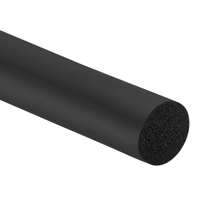 Harfington 19/32 Inch x 32.8 Feet Backer Rod, Foam Rope Caulk Crack Joint Filler Roll Seal Weather Strip for Home Construction, Black