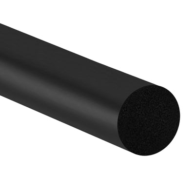 Harfington 23/32 Inch x 3.3 Feet Backer Rod, Foam Rope Caulk Crack Joint Filler Roll Seal Weather Strip for Home Construction, Black