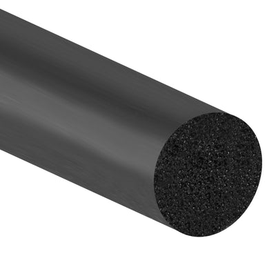 Harfington 25/32 Inch x 3.3 Feet Backer Rod, Foam Rope Caulk Crack Joint Filler Roll Seal Weather Strip for Home Construction, Black