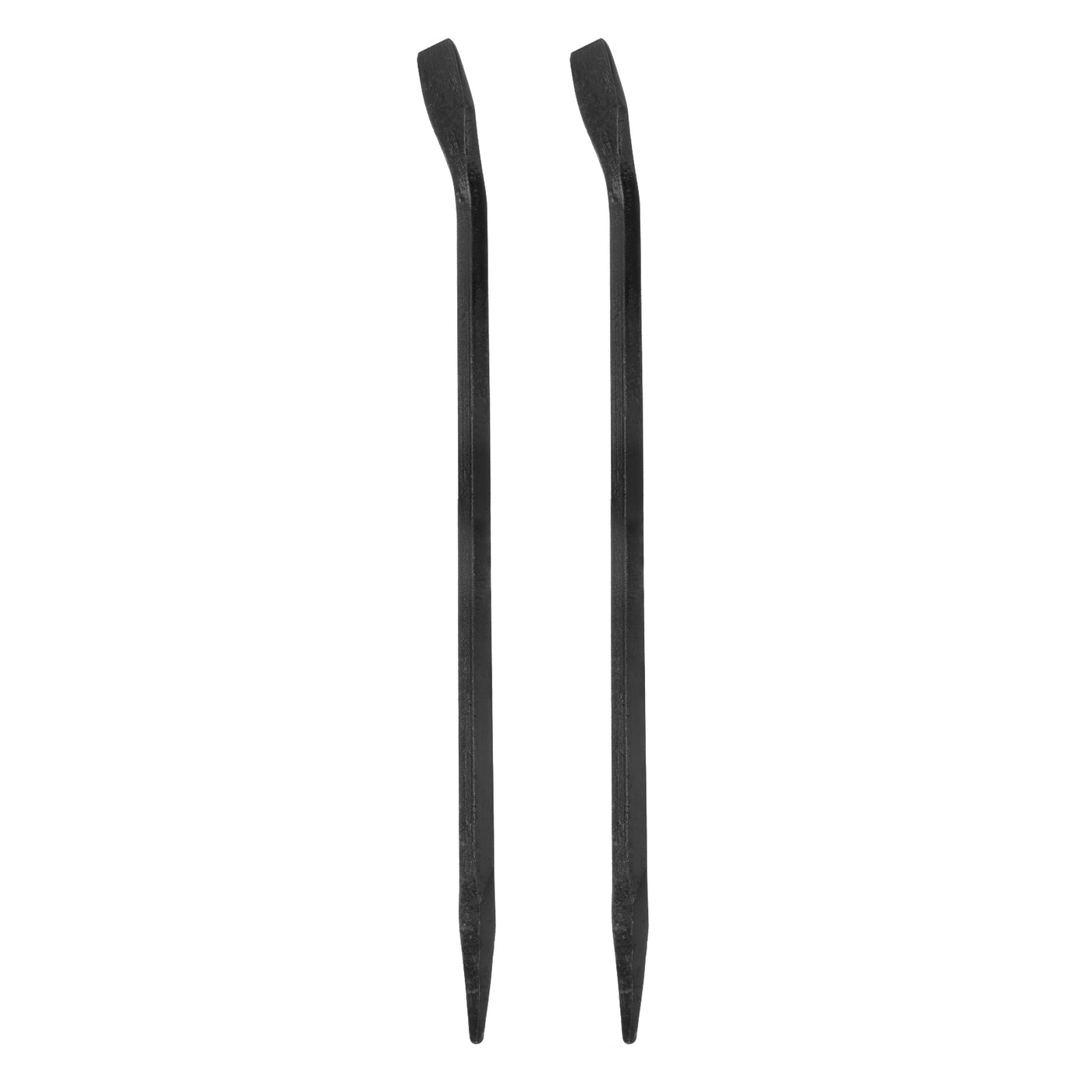 Harfington 2pcs Line-Up Pry Bar 37" Length 0.8" Rod Dia Hexagonal Steel Crowbar Sleever Bar