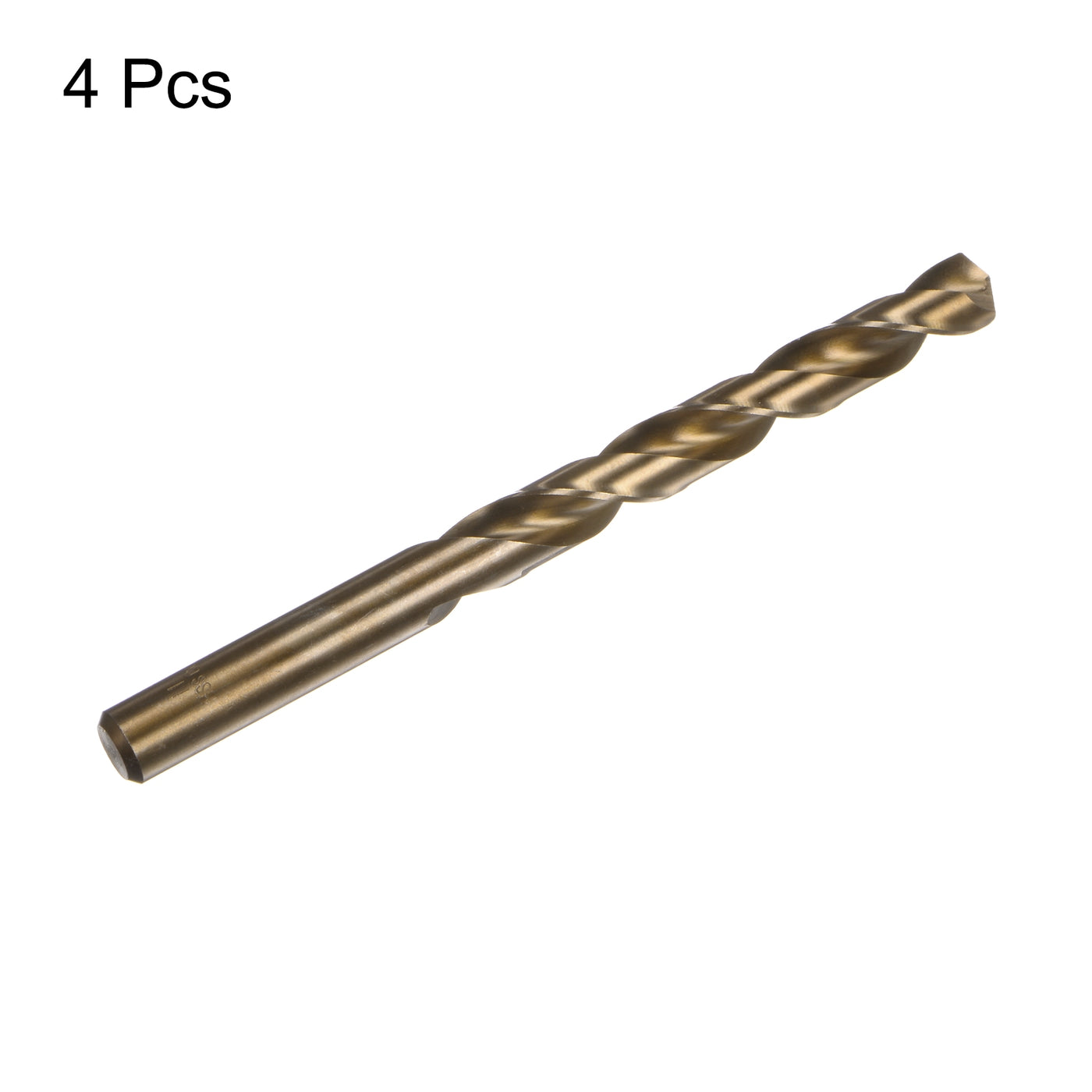 uxcell Uxcell 11.1mm Drilling Dia Straight Shank High Speed Steel Cobalt Twist Drill Bit 2pcs