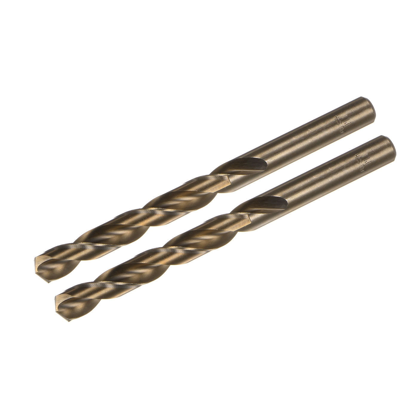 uxcell Uxcell 11.1mm Drilling Dia Straight Shank High Speed Steel Cobalt Twist Drill Bit 2pcs