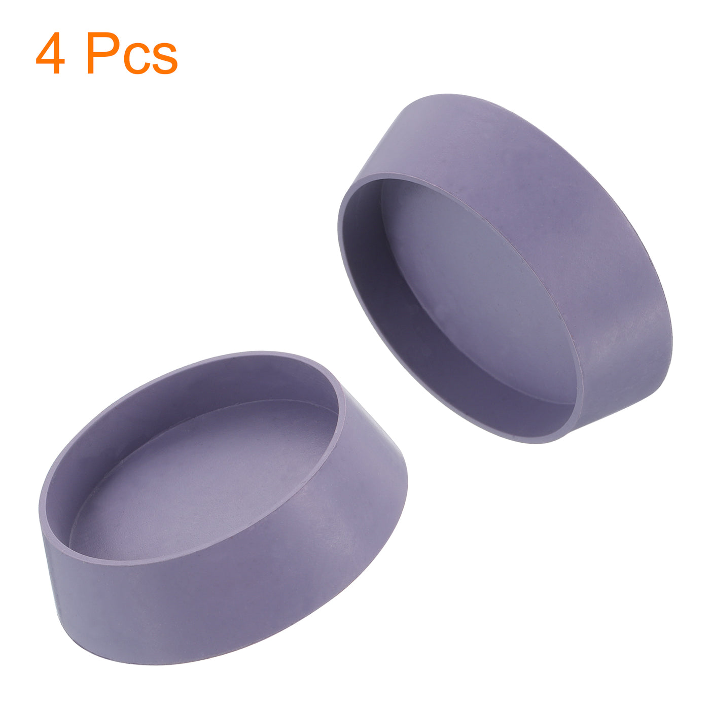 uxcell Uxcell 4pcs Rubber Drain Stopper Bathtub Drain Plug Fits 1-3/4 Inch to 28 Inch, Grey