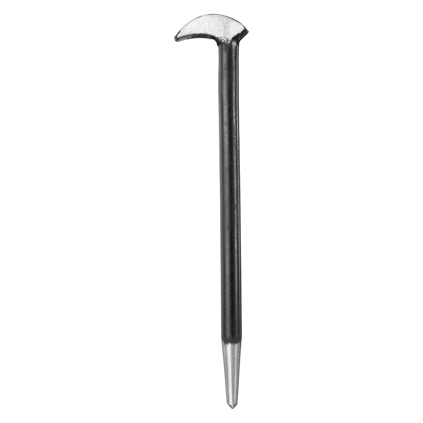 Harfington Rolling Head Pry Bar 6" Length 0.3" Rod Dia Steel Lady-foot Bar Heel Pry Bars