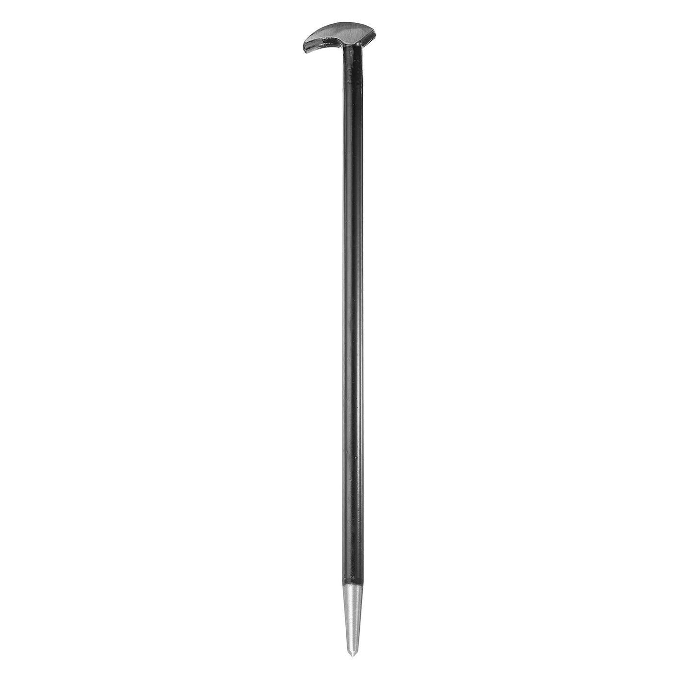 Harfington Rolling Head Pry Bar 20" Length 0.6" Rod Dia Steel Lady-foot Bar Heel Pry Bars