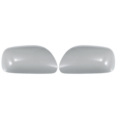 Harfington Pair Car Rear View Driver Passenger Side Mirror Cover Cap Replacement Gray for Toyota Corolla 2007-2010 Mirror Guard Covers Exterior Decoration Trims