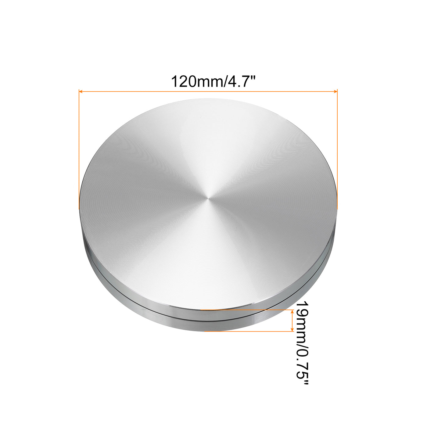 Harfington 4.7" Rotating Swivel Stand with Steel Ball Bearings Annular Lazy Susan 0.75"