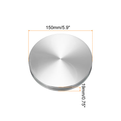 Harfington 5.9" Rotating Swivel Stand with Steel Ball Bearings Annular Lazy Susan 0.75"